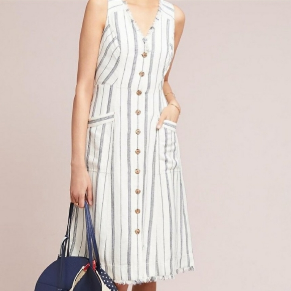 Anthropologie Dresses & Skirts - 🖤Maeve|Anthropologie Linen Dress🖤